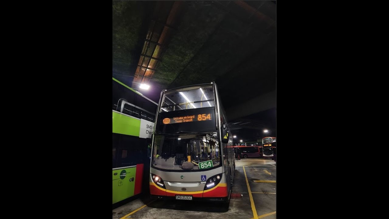 [Tower Transit] Alexander Dennis Enviro500 MMC Drive on Svc 854