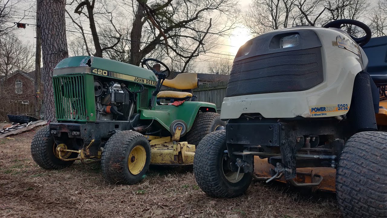 Biggest John Deere and Cub Cadet Garden Tractor pull
