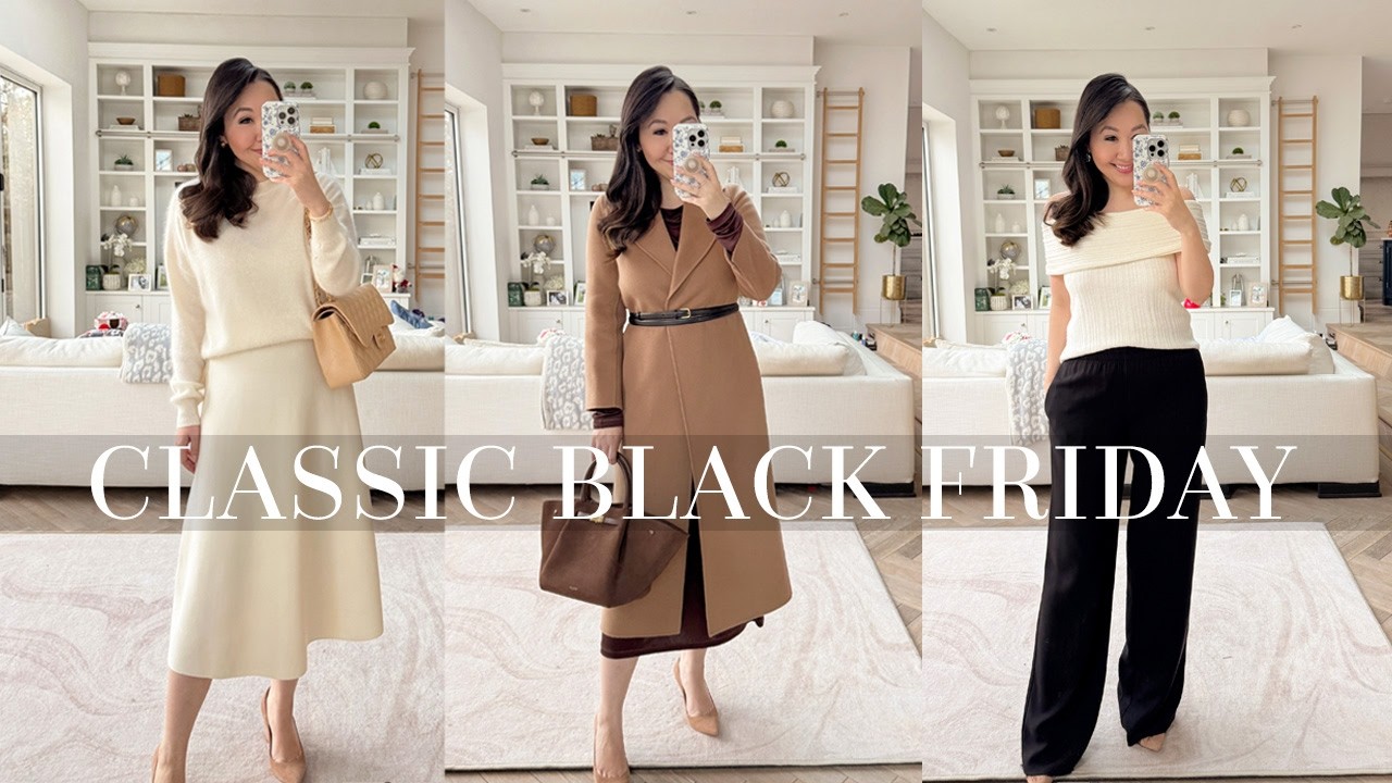 Встречаем Черную пятницу *по-новому* | Классические, вечные и стоящие вещи, в которые я инвестирую