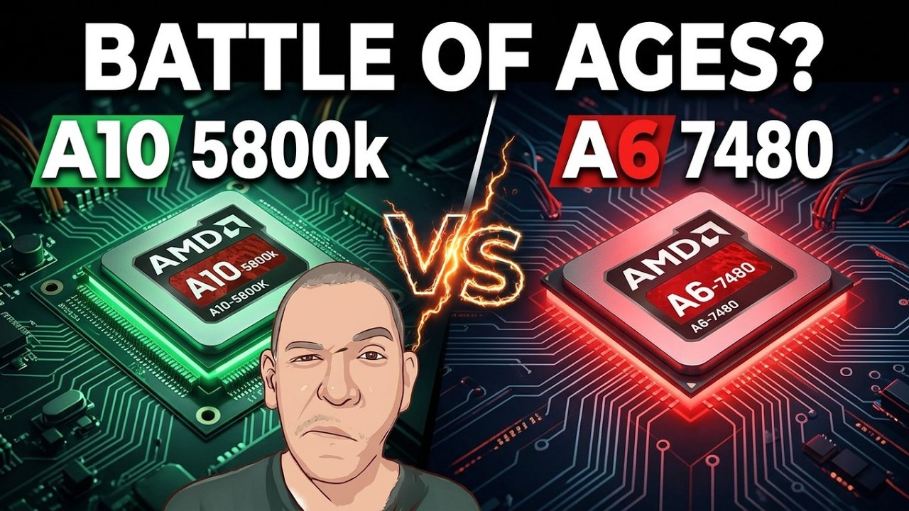 An&aacute;lise A10 5800K vs A6 7480 qual &eacute; o melhor??