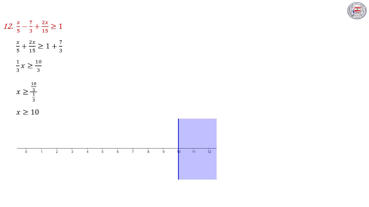 Math Inequalities 3 March 18 2020 Fr George Murr