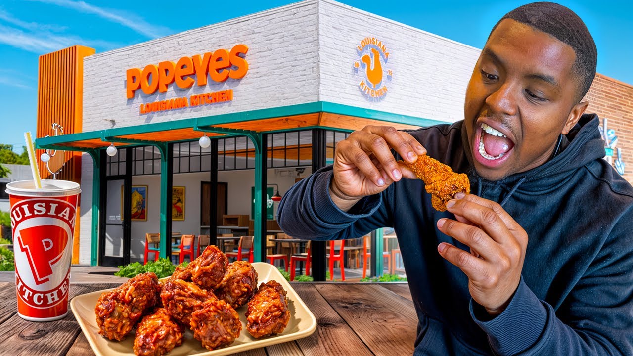 Popeyes New Luisiana Garlic Wings LET ME DOWN
