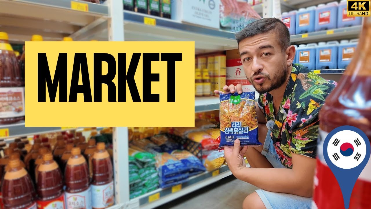 Köle Gibi Çalışmak Şart mı?  Sadece Doymak İçin Bile! ( Güney Kore Market Fiyatları. ) 🇰🇷9
