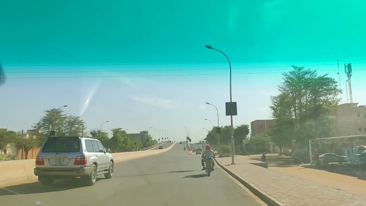 chemin vers le marché de katako Niamey, Niger