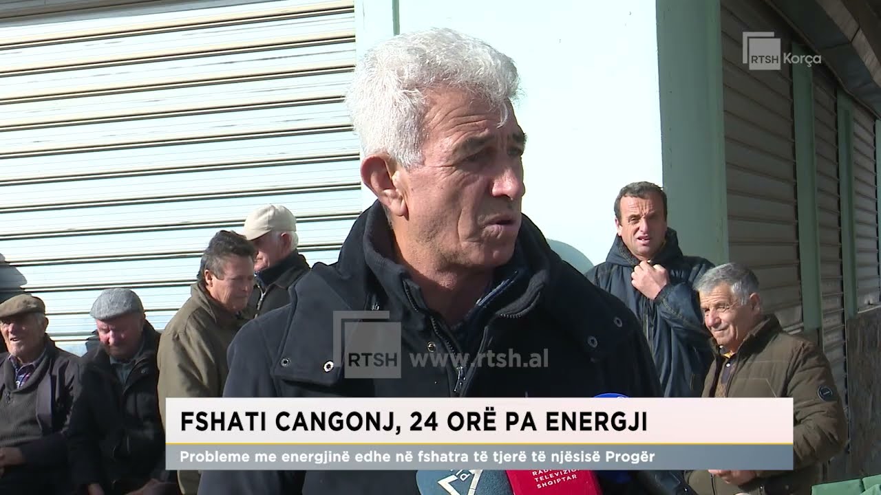 Fshati Cangonj, 24 orë pa energji