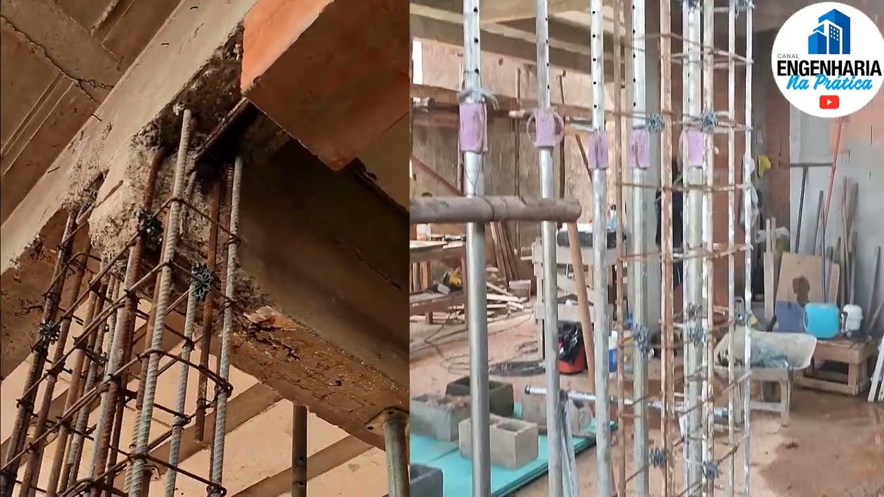 DEMOLIR TUDO? ou REFORÇAR ESTE PILAR?