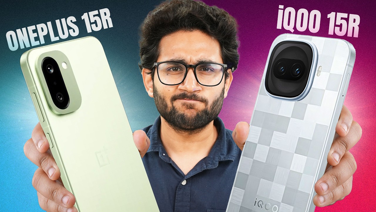 iQOO 15R vs OnePlus 15R - Best Value Flagship Under Rs.50k?