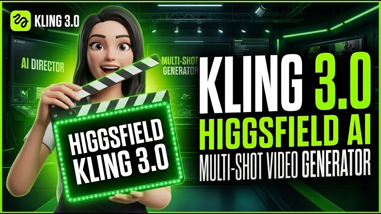 Higgsfield Kling 3.0 Full Tutorial (2026) | Multi-Shot AI Video Generator