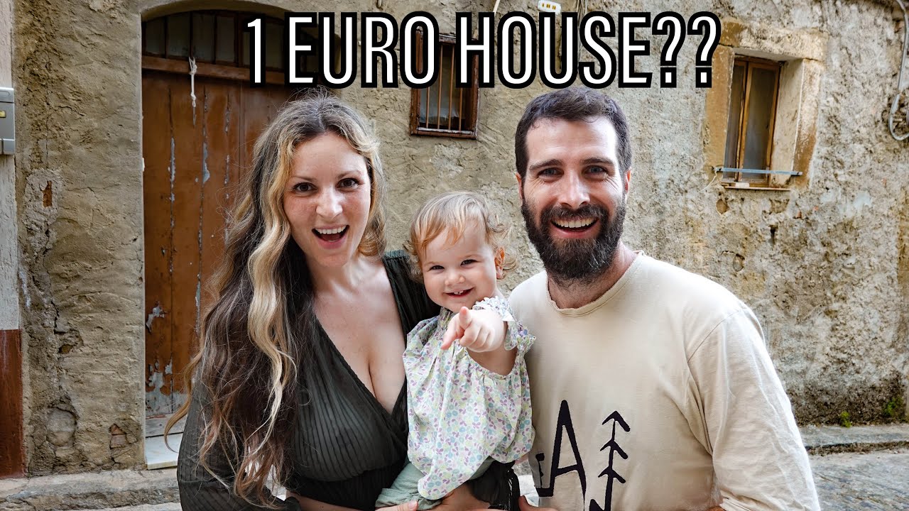 WE BOUGHT A 1 EURO HOUSE IN SICILY ITALY! Ep.1
