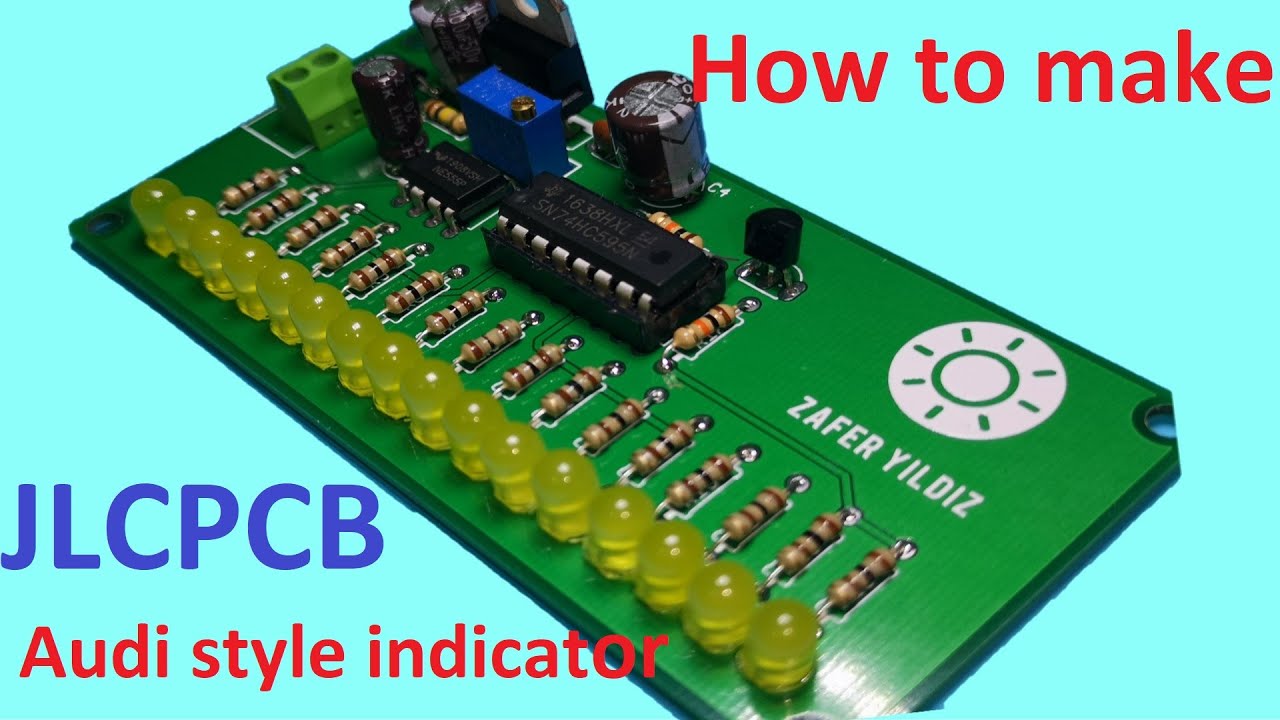 KAYAR LED SİNYAL NASIL YAPILIR - AUDİ STİL SİNYAL NASIL YAPILIR - How to make Audi style indicator
