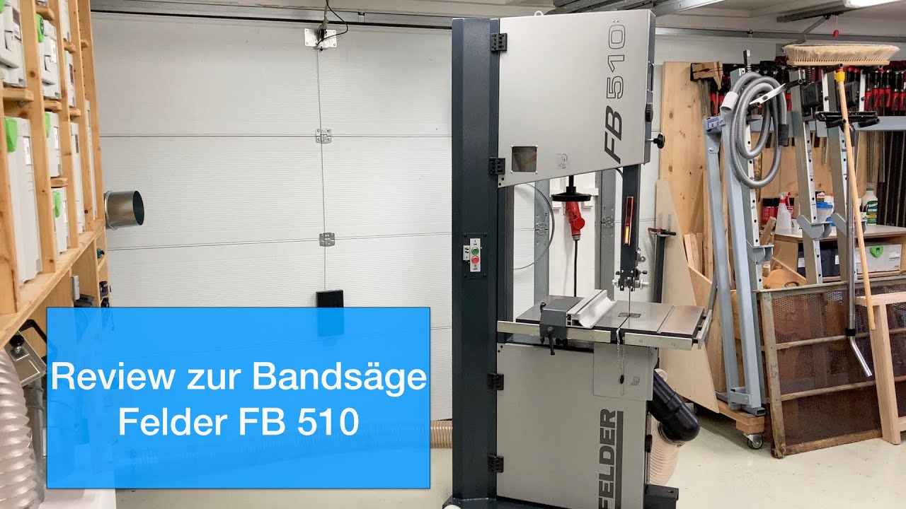 Review zur Bandsäge Felder FB 510
