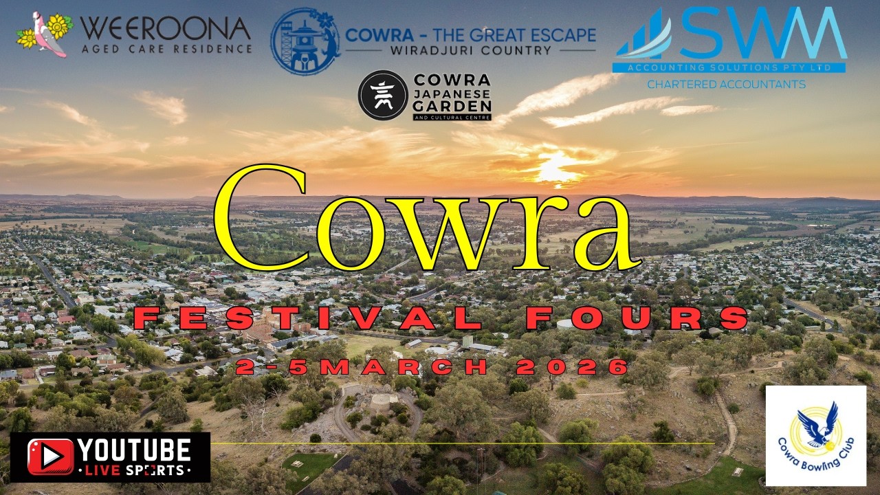 LIVE! - COWRA FESTIVAL FOURS! Rd 5