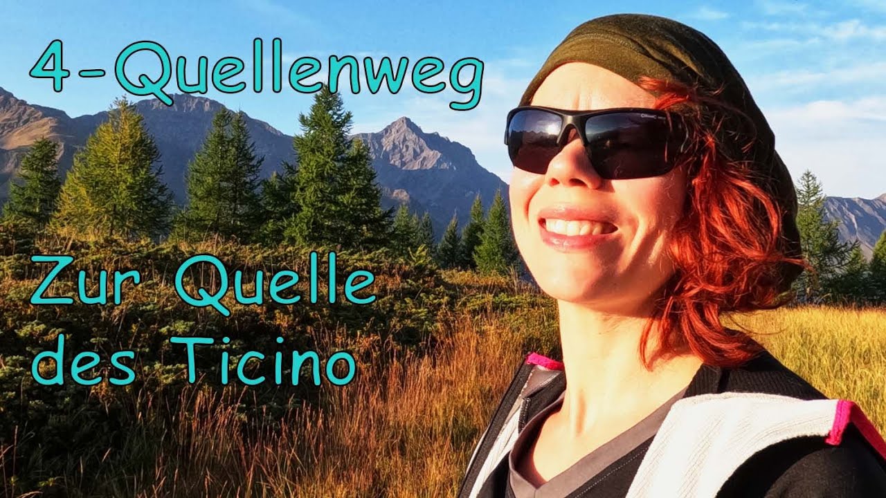 Alleine auf dem 4-Quellenweg: Zur Quelle des Ticino.