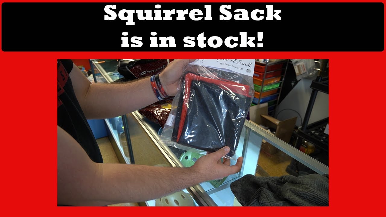How to Clean Broken Paintballs | Save Your Paintballs and Save Money with the Squirrel Sack!