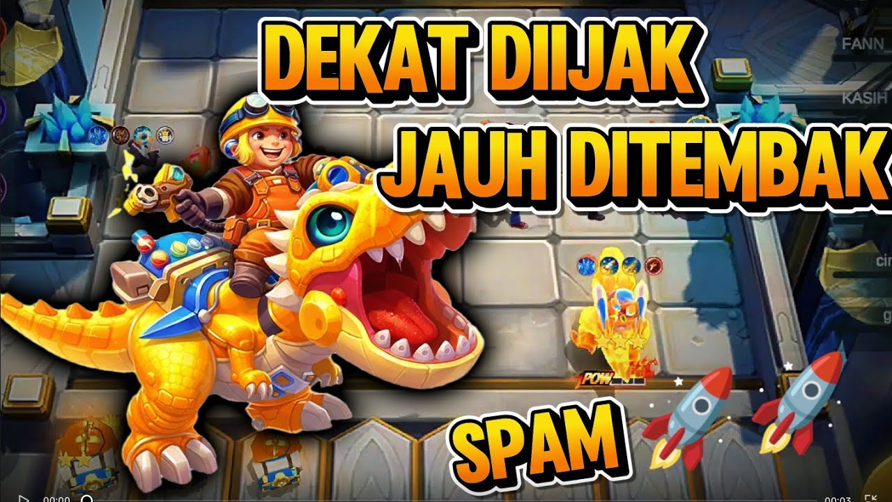 BARAT'S MODE NGAMUK, HAYA BINTANG 3 GA MEMPAN ! MAGIC CHESS GO GO