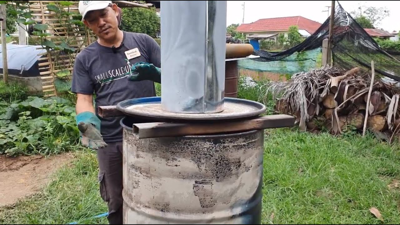 How to Build a Basic TLUD (Top-Lit-Up-Draft) Biochar Kiln