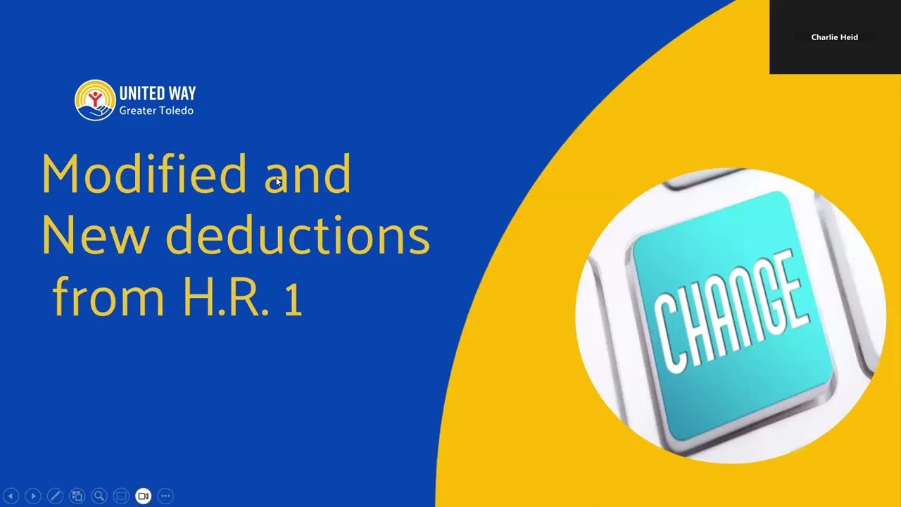 Planned Giving Webinar: Focus on Tax Law Challenges