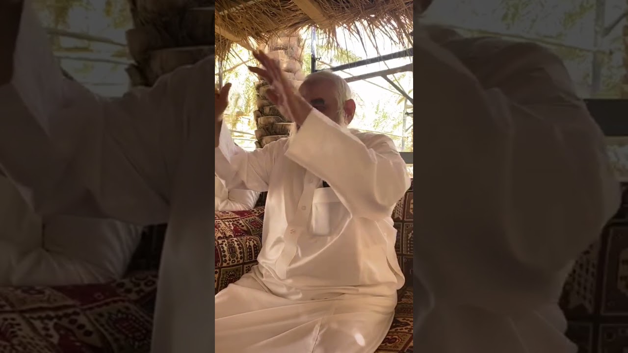 قصة الشايب مع بن جدلان رحمه الله ورده بقصيده