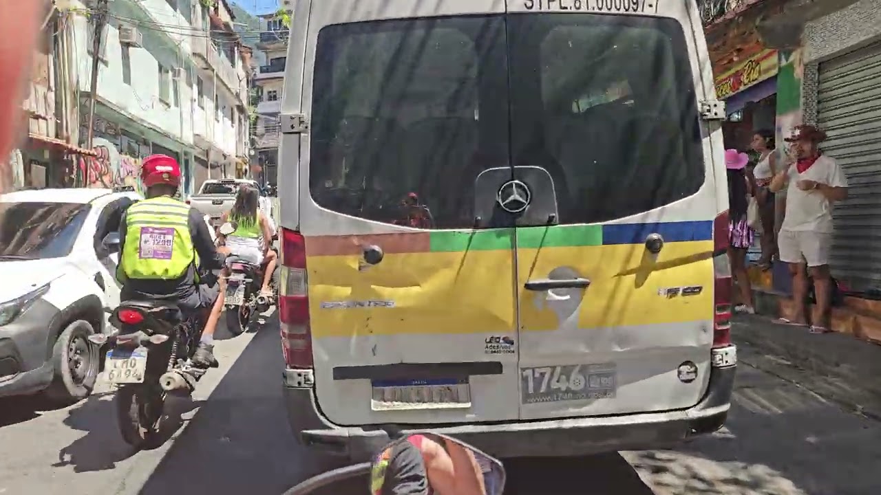 2026FEB Brazil, Rio De Janeiro, Favella Rocinha motorcycle riding