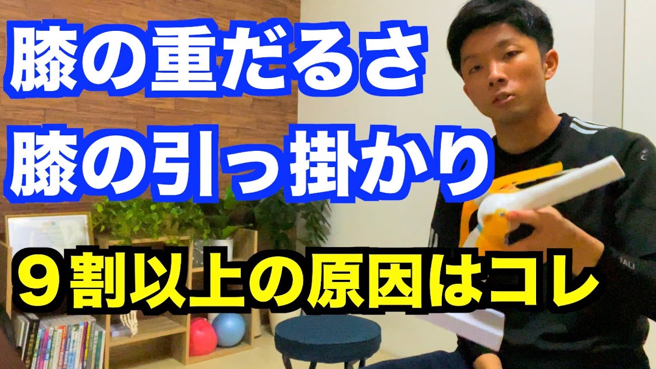 【保存版】「膝の重だるさ」「膝の引っかかり感」の９割以上の原因はコレ！膝のケアには欠かせないセルフマッサージ【愛媛県松山市　変形性膝関節症・膝痛】