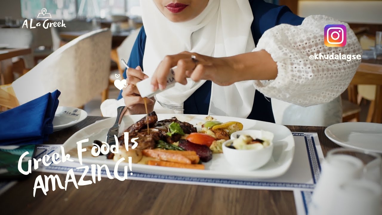 I AM IN LOVE WITH GREEK FOOD | A La Greek | Khudalagse | #foodvlog