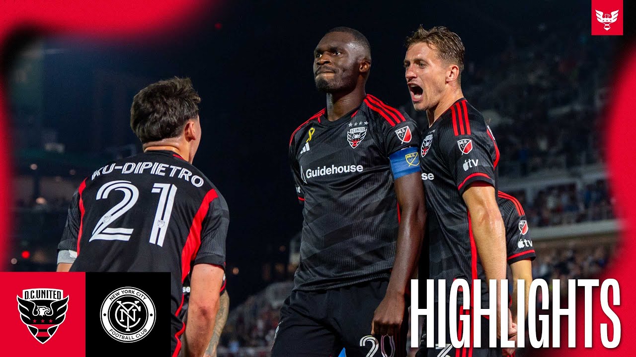 D.C. United vs. New York City FC | HIGHLIGHTS | MLS 2024