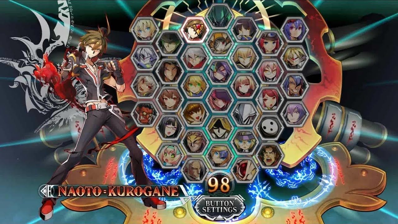 [BLAZBLUE CENTRALFICTION][BBCF2]Naoto Kurogane combo collections