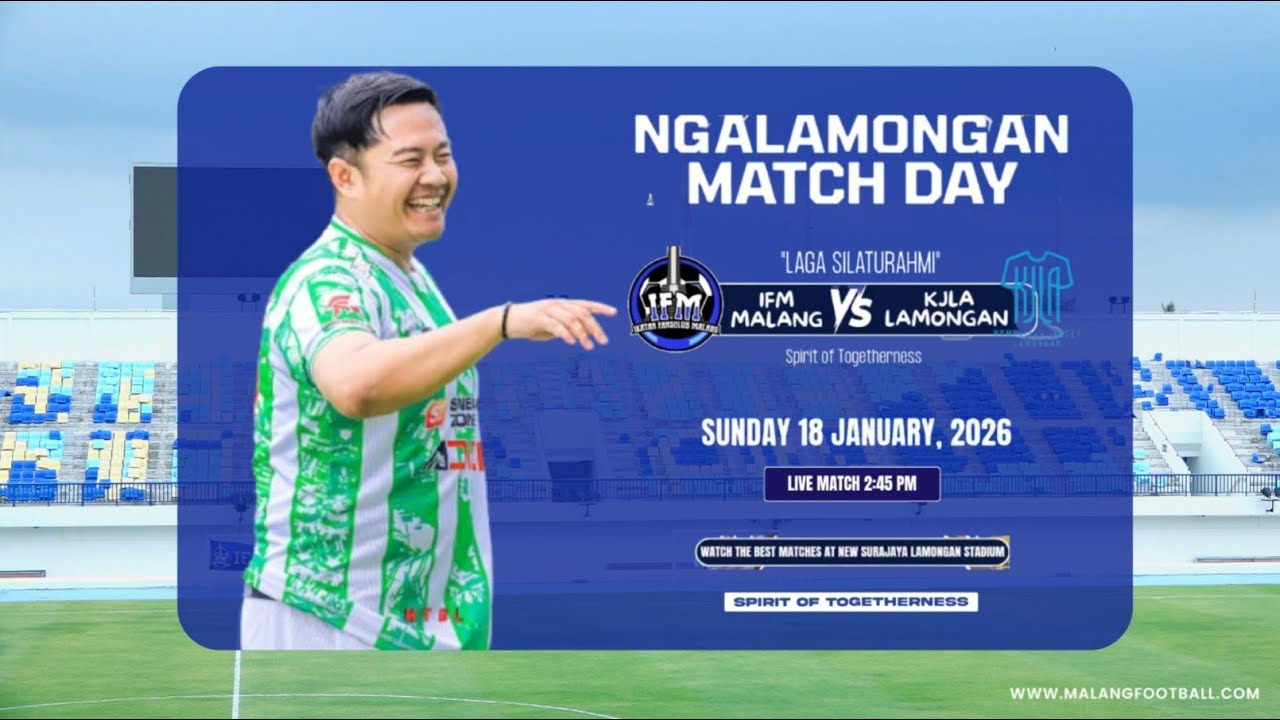 IF MALANG AWAY LAMONGAN | FUN GAMES WITH KJLA | NEW SURAJAYA STADIUM  | MATCH 4