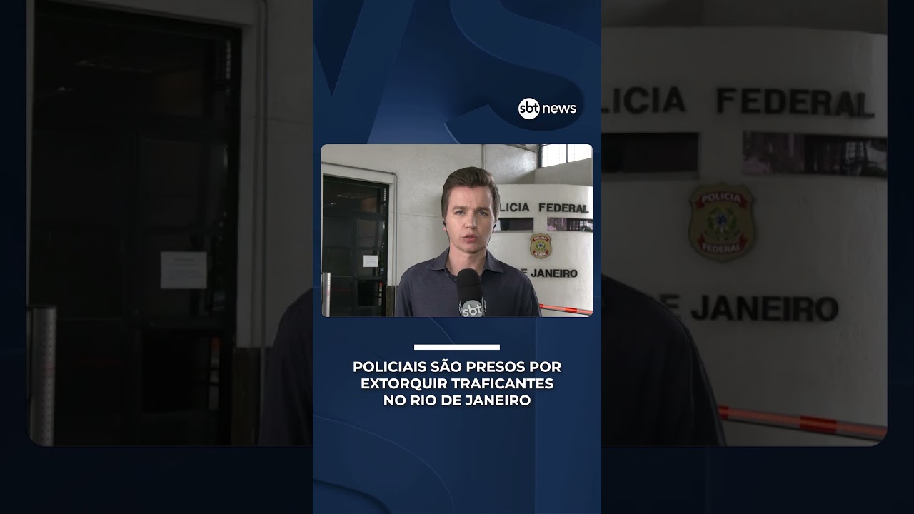 PF prende delegado e policiais civis por extorquir dinheiro de traficantes no Rio