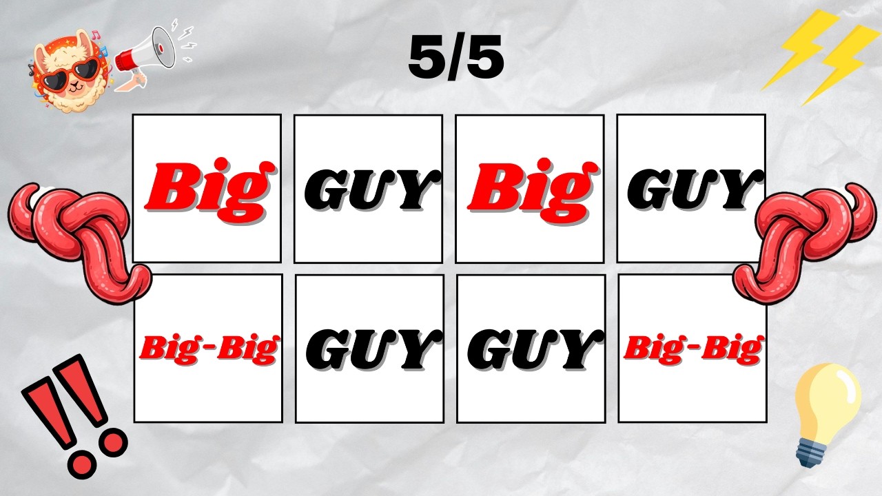 Say The Word On Beat Challenge | Easy to IMPOSSIBLE! Big Guy Easy Say The Word On Beat