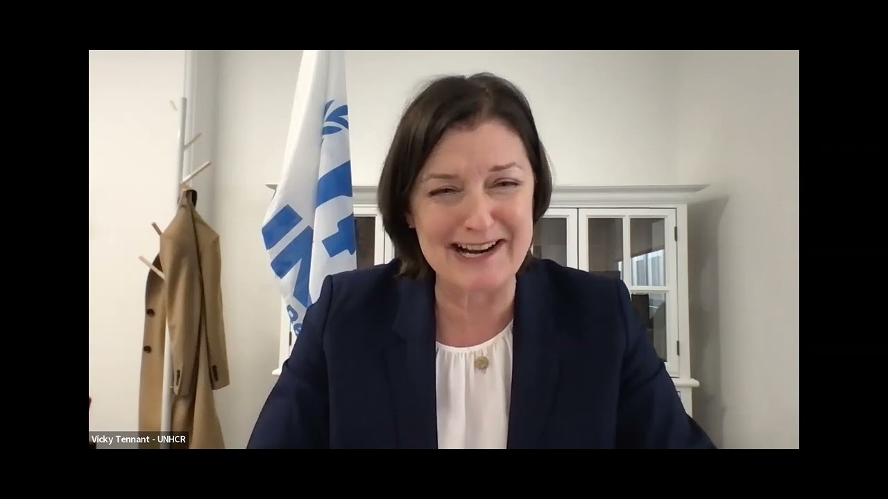 UNHCR's UK representative Vicky Tennant at Refugee Week 2023 Conference
