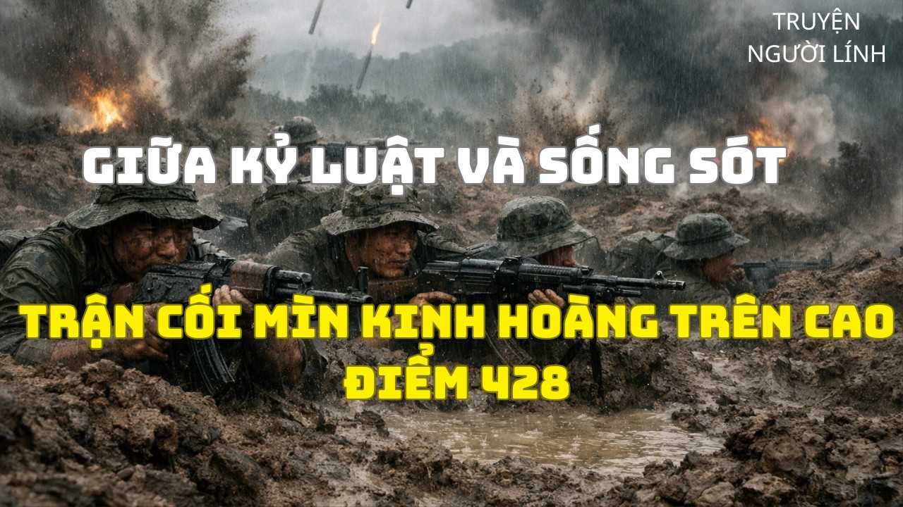 Trận Cối Mìn Kinh Hoàng Trên Cao Điểm 428 – Khi Lính Ta Bị Ép Không Được Phản Pháo|Lính Thời Chiến
