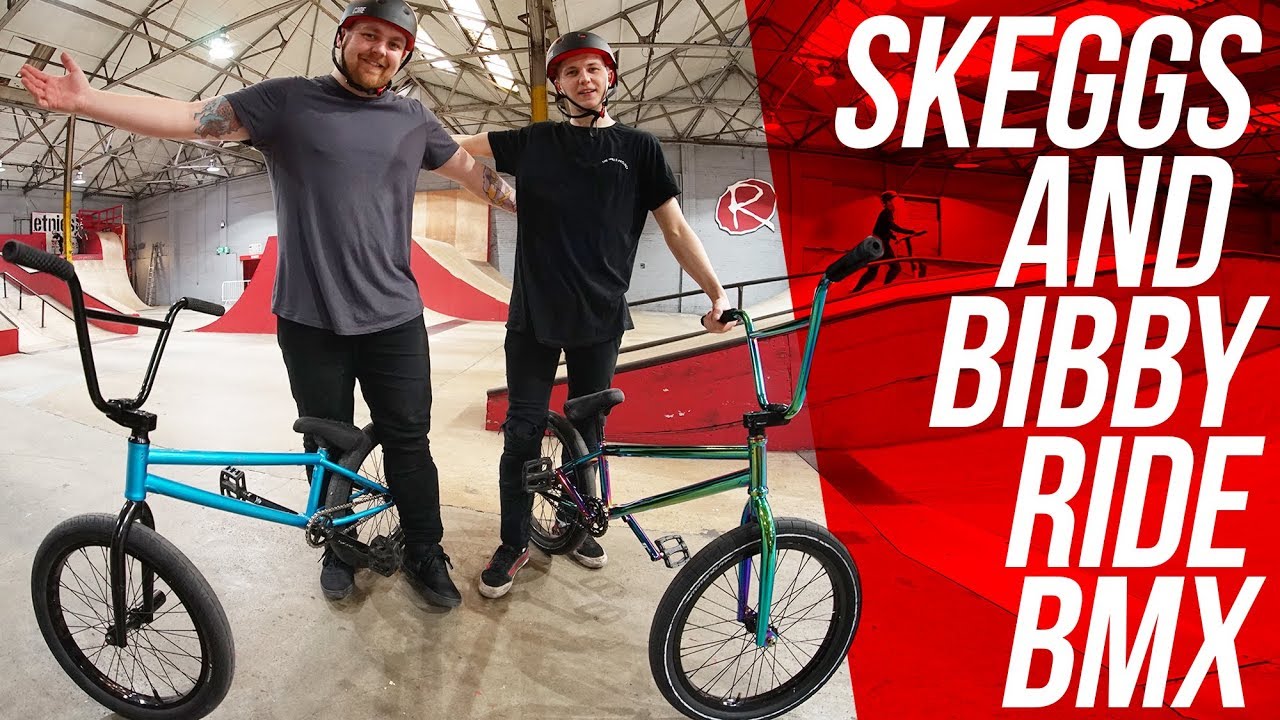 PHIL SKEGGS & CALLUM BIBBY RIDE BMX!