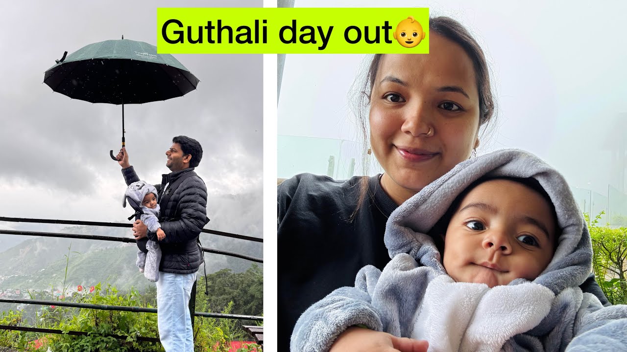 Mussoorie Trip with 5 Month Baby | Family Travel Vlog + Hotel Room Tour