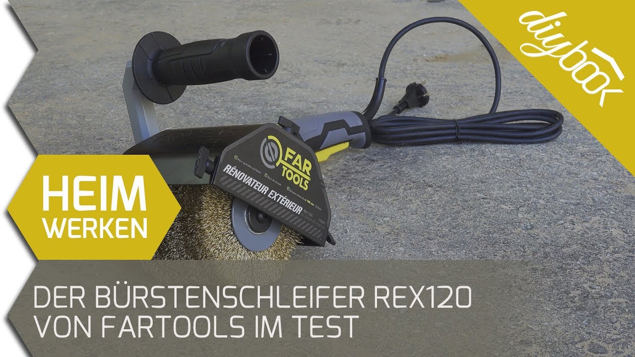 Produkttest: Der Bürstenschleifer REX 120 von FarTools