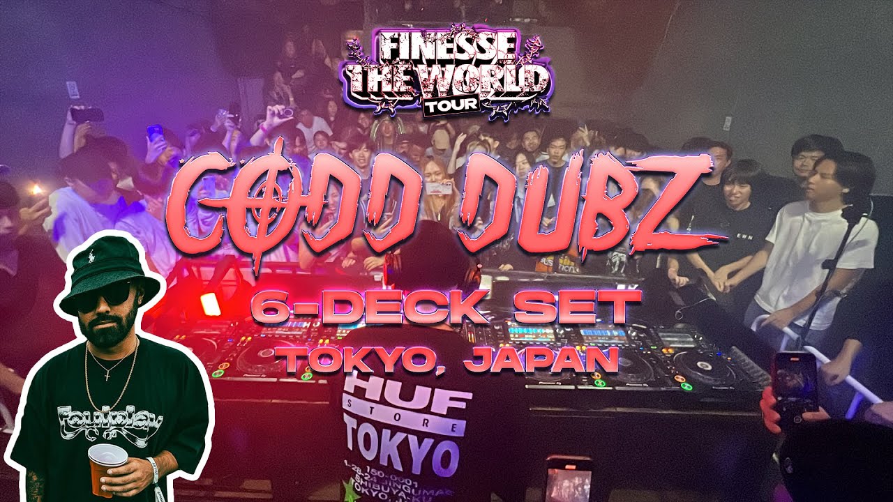 CODD DUBZ 6-DECK SET @ Circus Tokyo, Japan | Finesse The World
