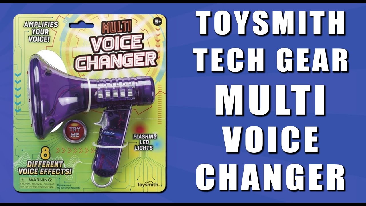 Unleash Your Inner Spy with Toysmith Tech Gear Multi Voice Changer