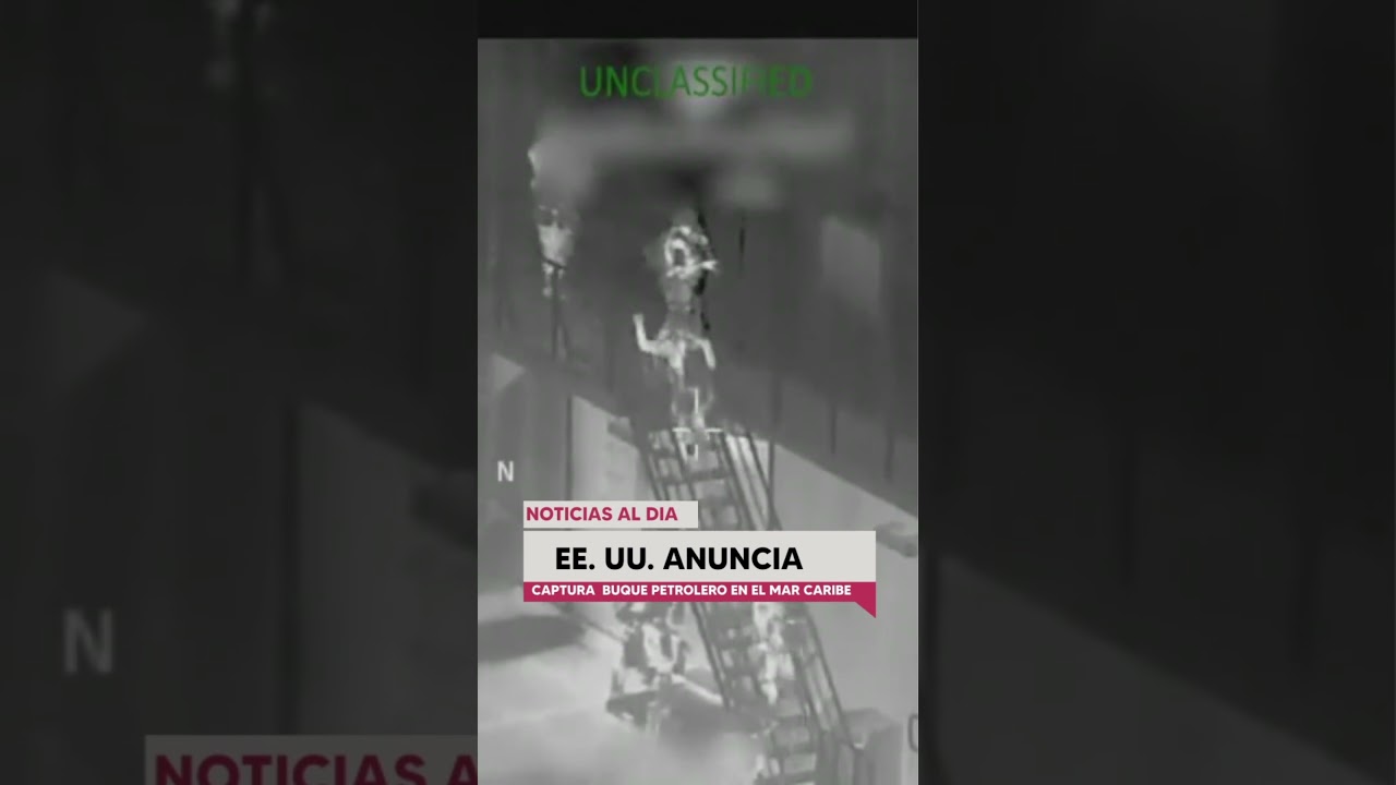 EE. UU. ANUNCIA CAPTURA DE OTRO BUQUE PETROLERO EN EL MAR CARIBE