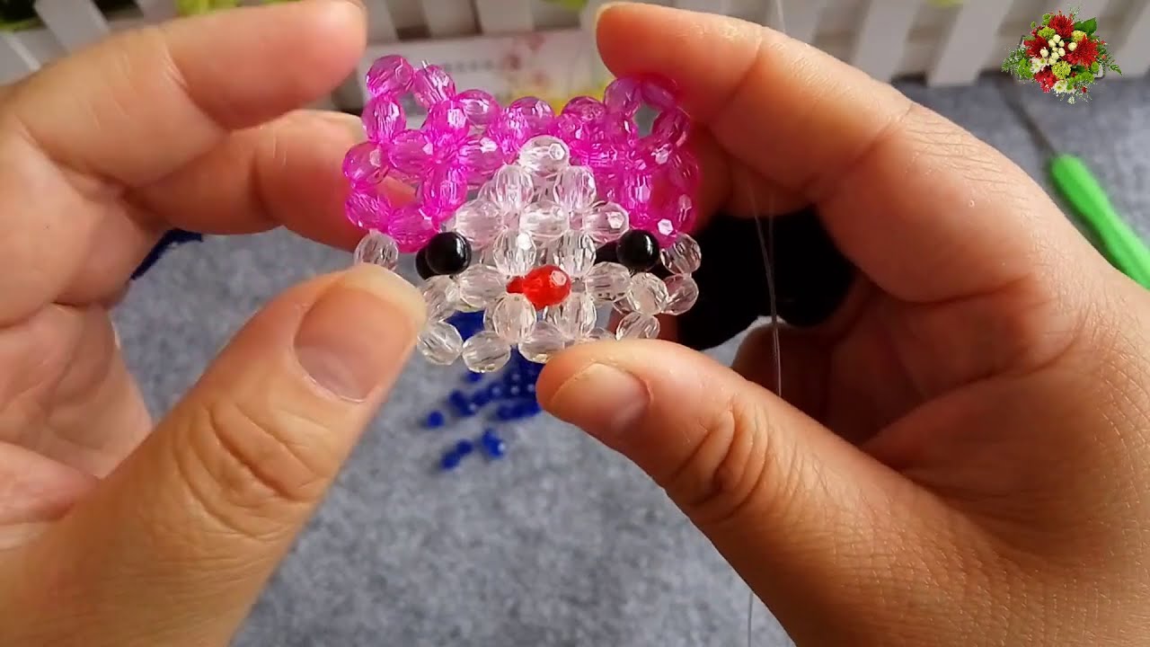 水晶串珠 動漫類飾品 HelloKitty(款式3)
