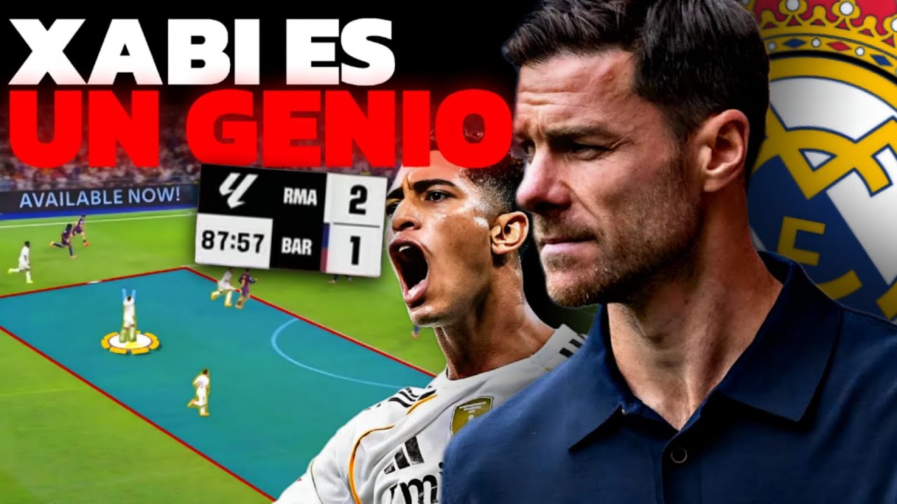 ⚪⚪ ASI XABI ALONSO APLASTO AL BARCELONA // Analisis REAL MADRID 2 BARCELONA 1