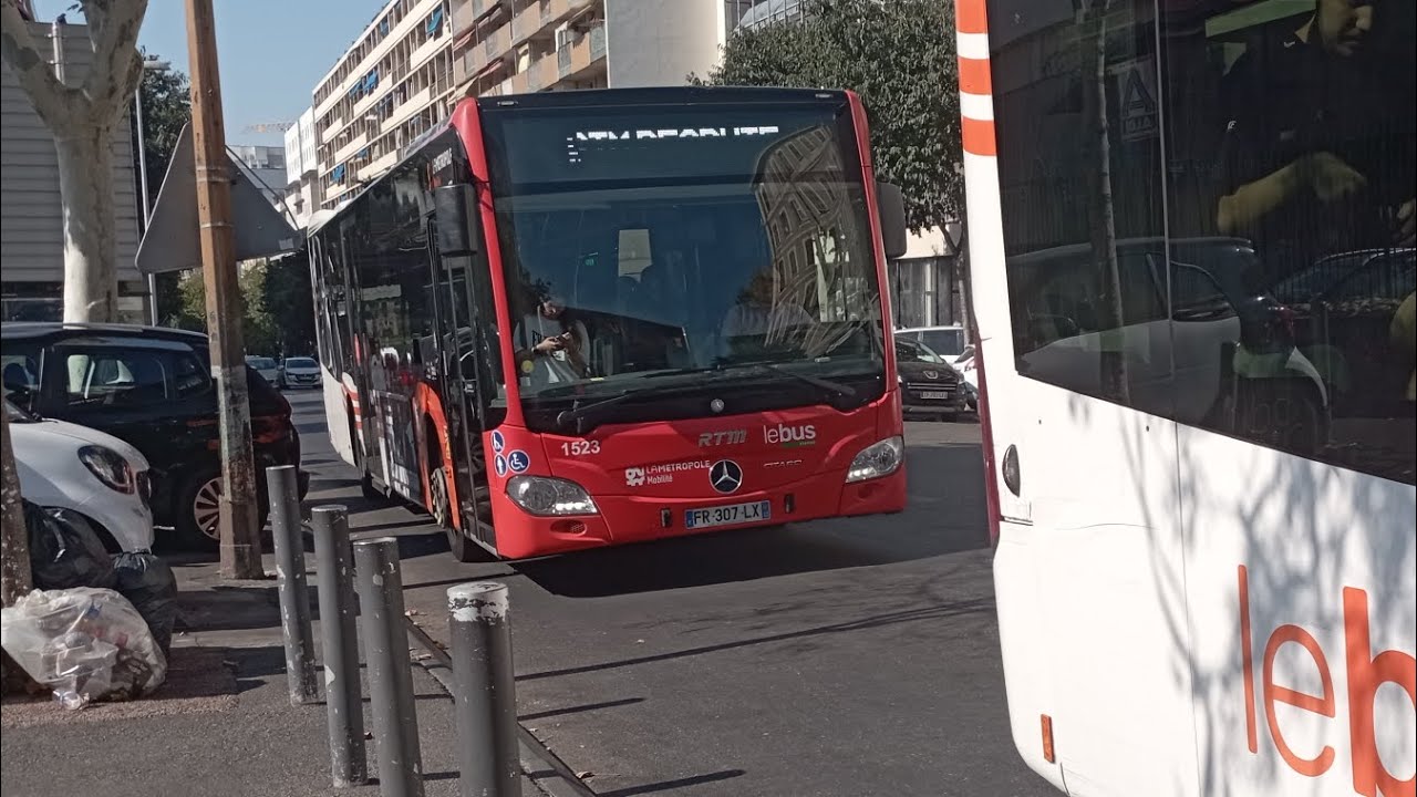[RTM] Mercedes Citaro C2 Hybrid €6 - Ligne 70 destination Canebière Bourse