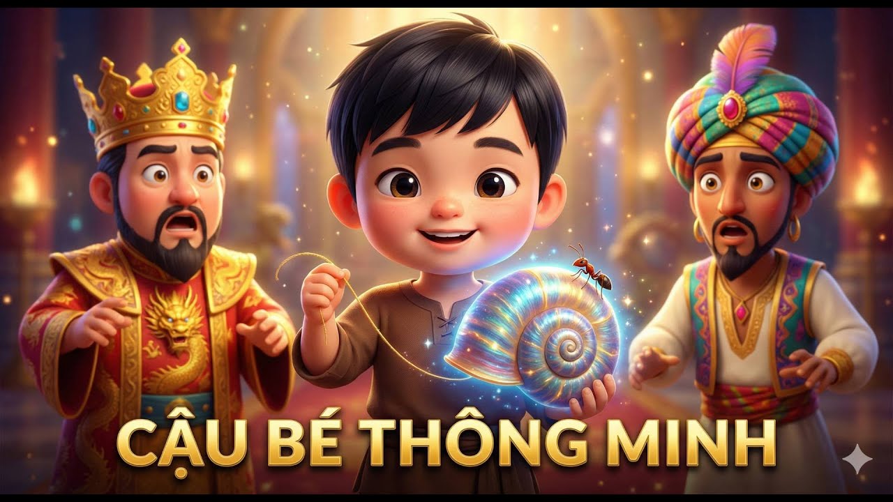 Cậu Bé Thông Minh - Truyện Cổ Tích Việt Nam Hay Nhất (Hoạt Hình 3D chibi)