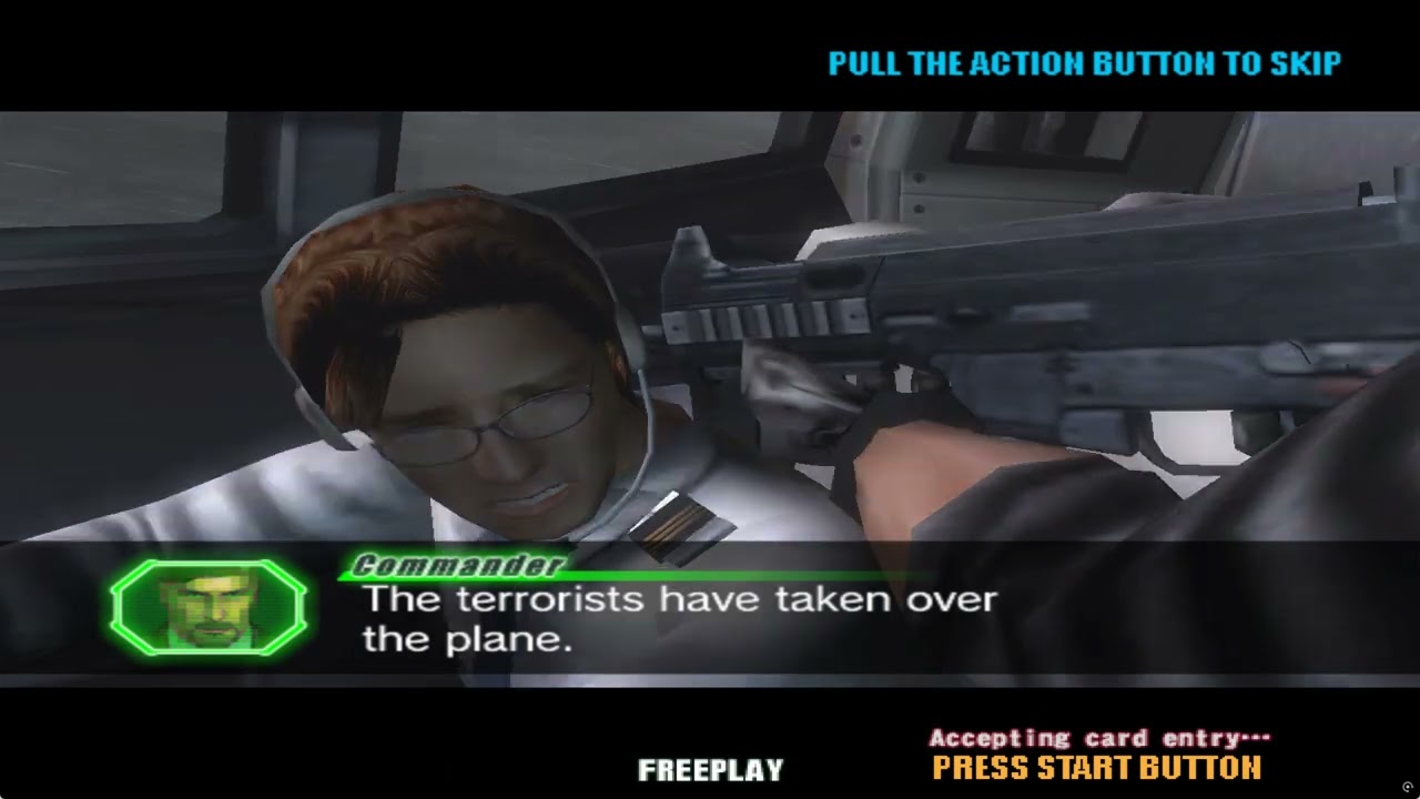 [XEMU Chihiro] Ghost Squad (Rev A) (GDX-0012A) - Test & Gameplay (RTX GPU)