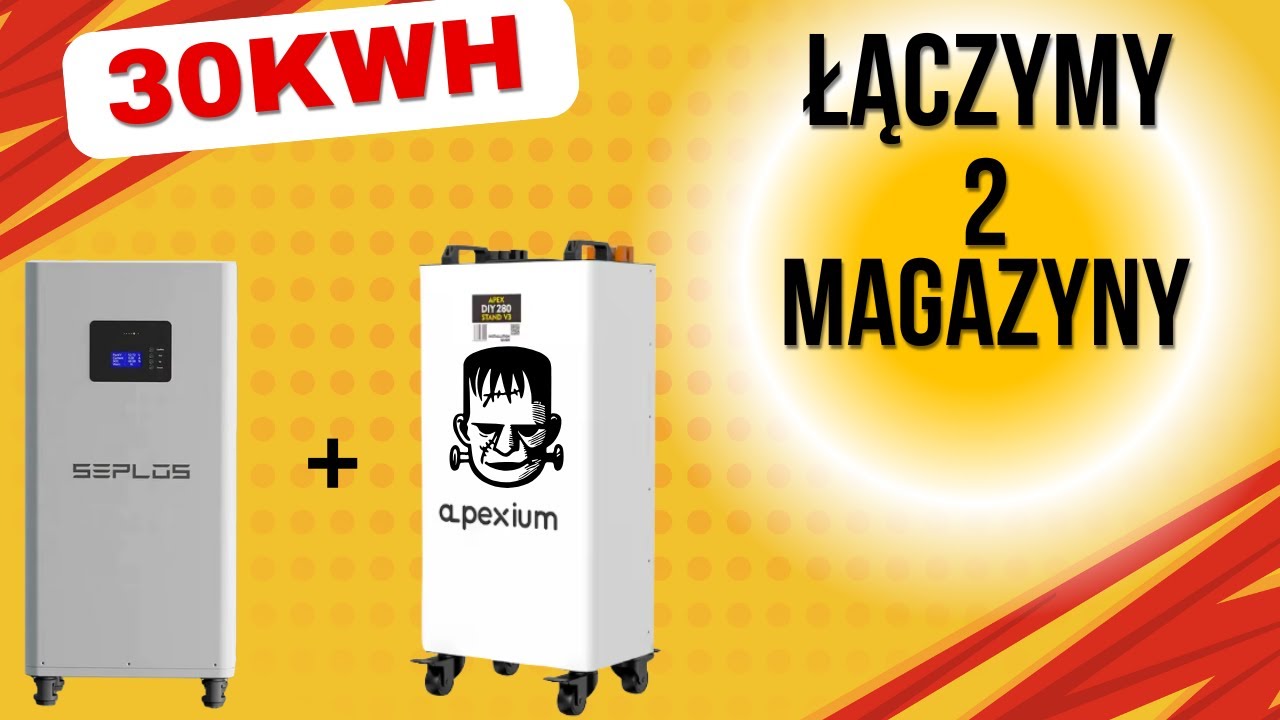 🔥 30kWh LiFePO4 + Deye V-Max – Łączymy Magazyny i Testujemy Maksymalną Moc! ☀️⚡