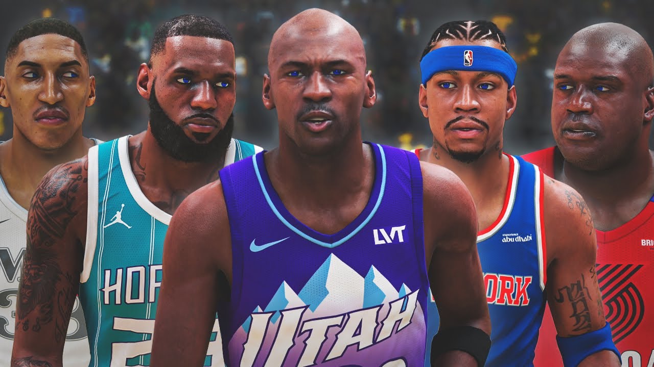 The NBA, But Each Team Gets a Random Legend