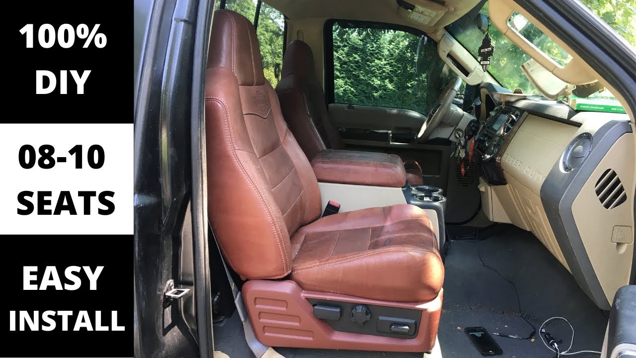 Complete Guide for King Ranch Seat Install in 99-07 Trucks | 100% DIY