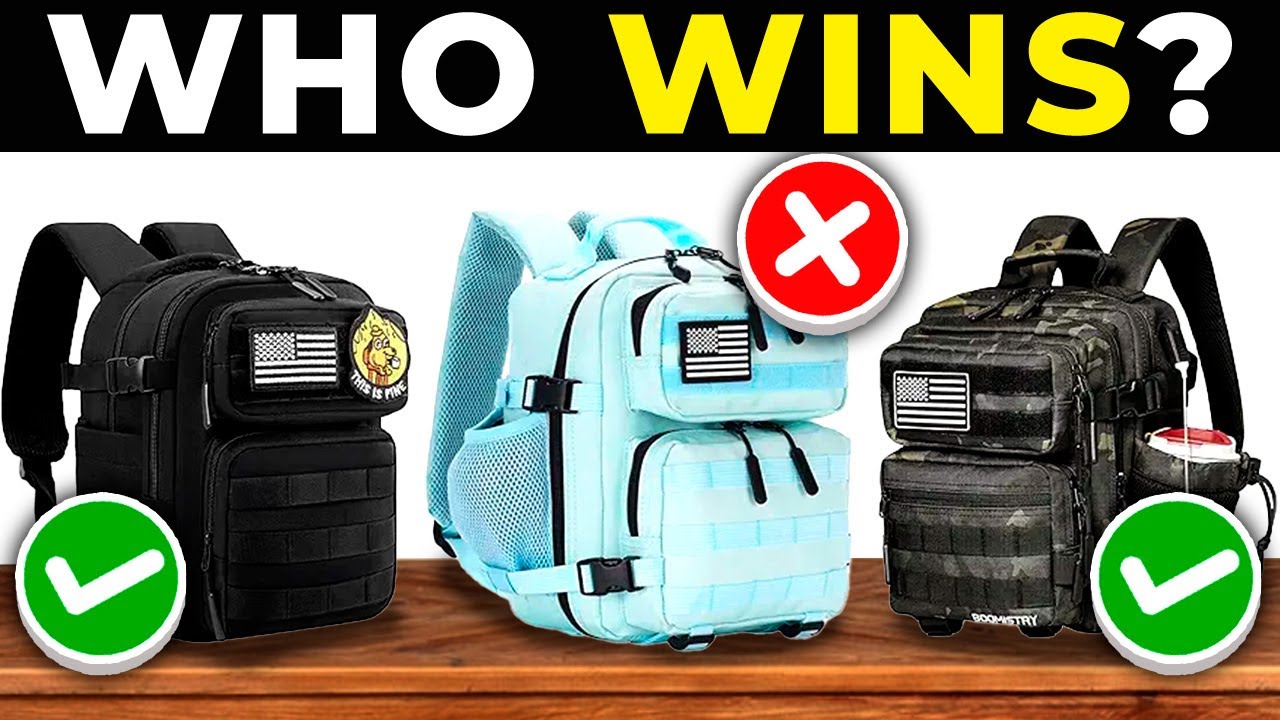TOP 5 BEST SMALL TACTICAL BACKPACKS 2026 | Affordable Tactical Backpacks on AMAZON