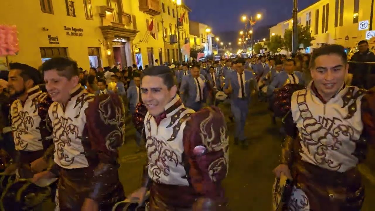 Caporales San Simón La Paz y Oruro // Saludo al Cusco 2024