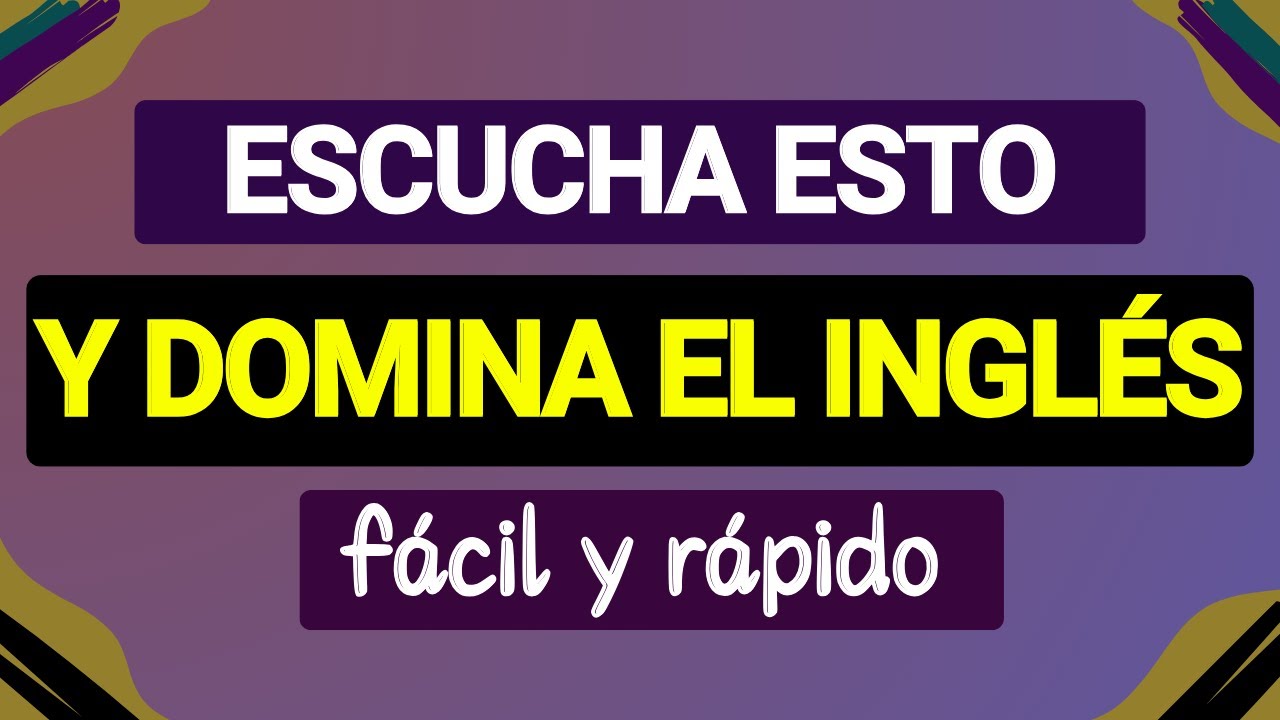 SI ENTIENDES ESTA CONVERSACIÓN TU INGLÉS NO ES BÁSICO | APRENDER INGLÉS RÁPIDO