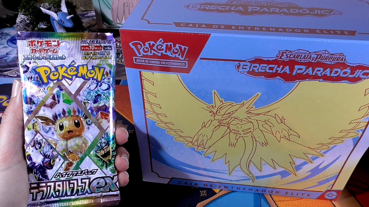HABRÁ SUERTE EN 2025? APERTURA DE CARTAS POKÉMON TERASTAL FESTIVAL + ETB BRECHA PARADOJICA